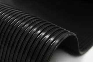 Grooved rubber 