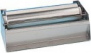 folia aluminiowa w metalowym dyspenserze